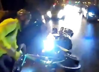 « Je vais enculer ta mère, fils de pute… », gros road rage entre un cycliste et un motard