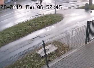 Fauchée avec une violence inouïe à un passage piéton