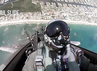 Vol décoiffant à bord d’un Lockheed Martin F-22 Raptor