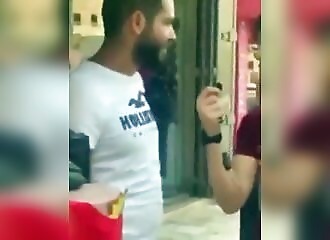 He offers $100 to a Palestinian to kiss the Israeli flag