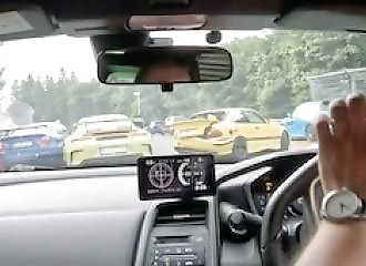 Driver arrives unaware of crash at Nürburgring