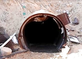 Israel shows visitors the largest Hamas tunnel ever found, which enabled the October 7 attack