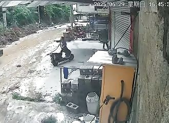 Sudden and impressive landslide