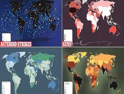 Découvrez ces fascinantes cartes qui montrent la Terre sous toutes ses facettes