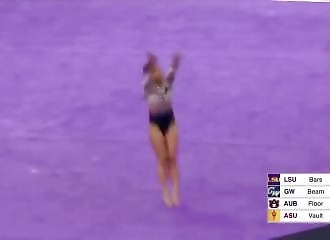 Louisiane : une gymnaste se disloque les deux genoux, les images sont horribles !