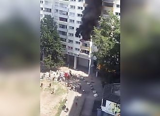 Des enfants sautent dans le vide pour échapper à un incendie (Grenoble)