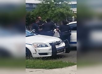 Maryland : un policier calme un suspect qui refuse de se faire arrêter
