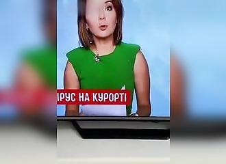 Une journaliste perd ses dents en plein direct (Ukraine)