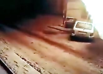 Un conducteur part s’écraser contre une conduite de gaz et provoque un gros incendie (Russie)