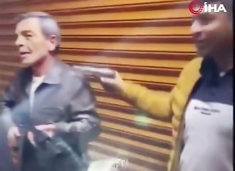 They play with weapons and pay a high price (Warning - shocking)