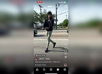 Looking for a fight at a red light