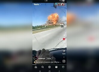 Explosion near a freeway in Ukraine: 2 dead and 80 injured