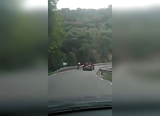 Quand deux abrutis se rencontrent sur la route