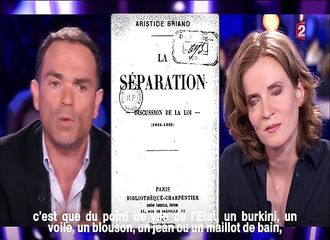 Quand le chroniquer Yann Moix donne une leçon à Kosciusko-Morizet au sujet de laïcité