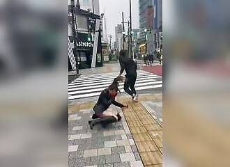 French man wanted after hitting woman in Japan