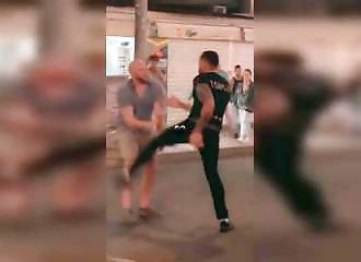 Règlement de compte entre un client ivre et un videur à Albufeira