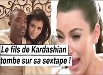 Quand le fils de Kim Kardashian tombe sur la sextape de sa mère !