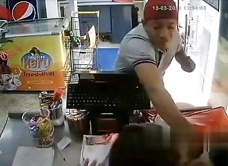 2 robbers assault a cashier, they get punished but the why will surprise you! (Informed public)