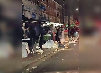 London: a tourist shocked by the state of a street