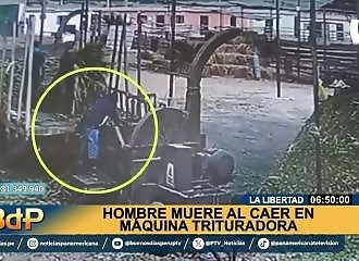 Choc : Vidéo d'un accident où un travailleur est avalé par une broyeuse à bois