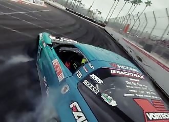 Sublime vidéo immersive d’une Corvette C6 en plein drift