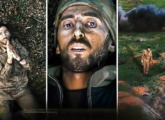 Ukrainian drone rescues wounded Russian soldier