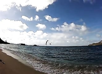 Le parapentiste le plus chanceux du monde ?