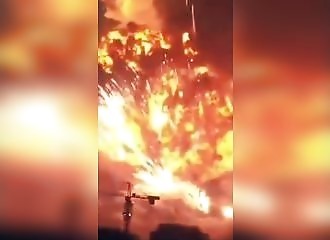 They film an explosion in China, and are not at the end of their surprises