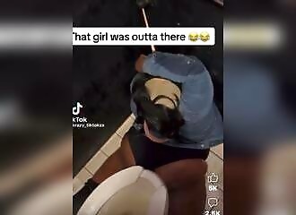 WTF: He finds a sleeping girlfriend in the toilet and pees on her to wake her up