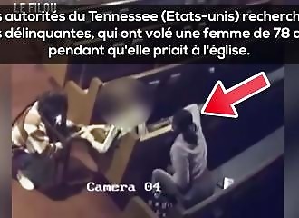 Elles volent une femme de 78 ans dans une église
