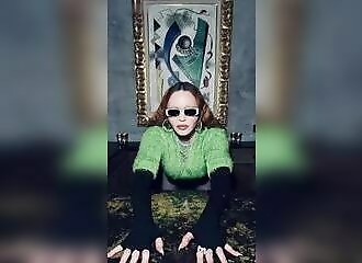  Madonna is doing more and more creepy things 