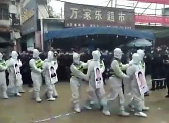 Humiliation publique pour ceux qui ose braver le confinement en Chine