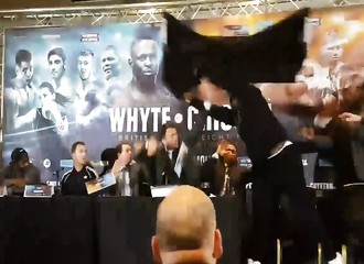 Il ne faut surtout pas énerver le boxeur Dereck Chisora…