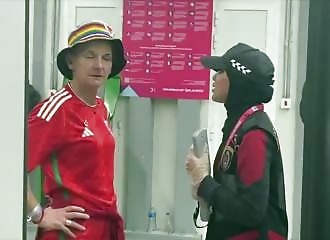 Qatar World Cup: Refused because she wears a multicolored hat!