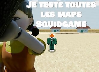 Je teste toutes les maps Squid Game sur Minecraft !