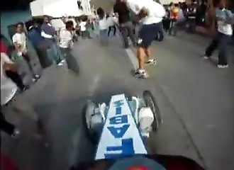 Une femme violemment percutée lors d'une course de descente !