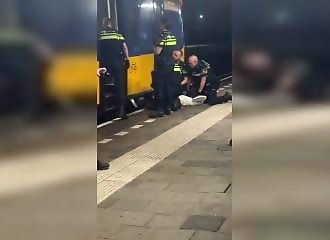 Un ado provoque la police dans un train et finit expulsé manu militari